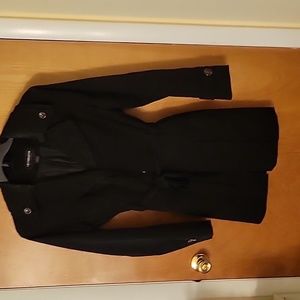 Liz Claiborne hooded, belted,trench coat size L